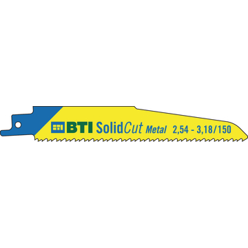 Reciprosägeblatt SolidCut Metal 2,54 – 3,18 / 150